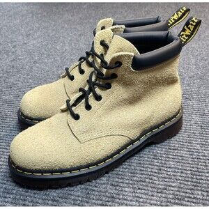 Dr Doc Martens 939 Hairy Suede Boots Men Size 11 / Women 12 Tan Desert Oasis NEW